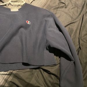Cropped champion sweater